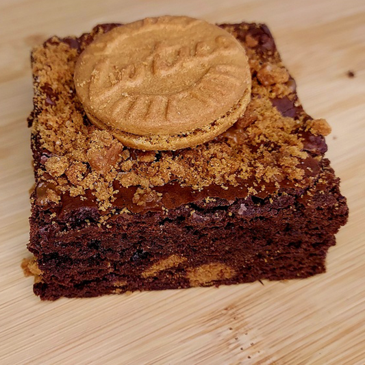 Biscoff Loaded Brownie